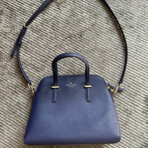 Kate Spade Purple Small Satchel - Excellent Condition - Picture 1 of 3
